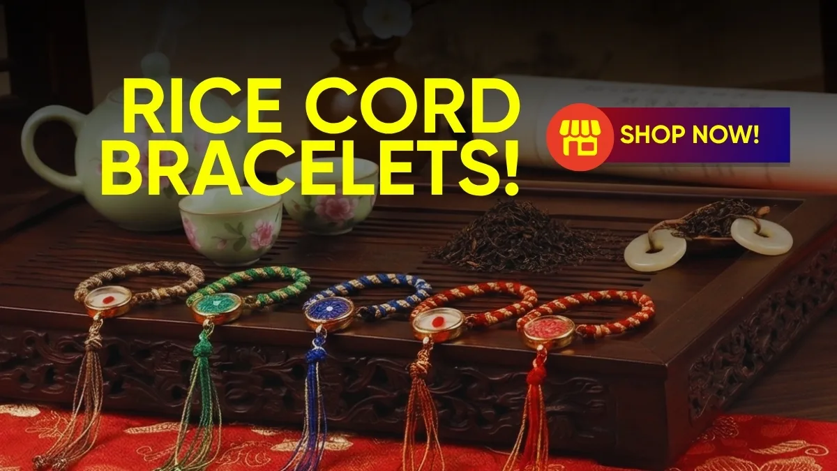 Rice Cord Bracelets!