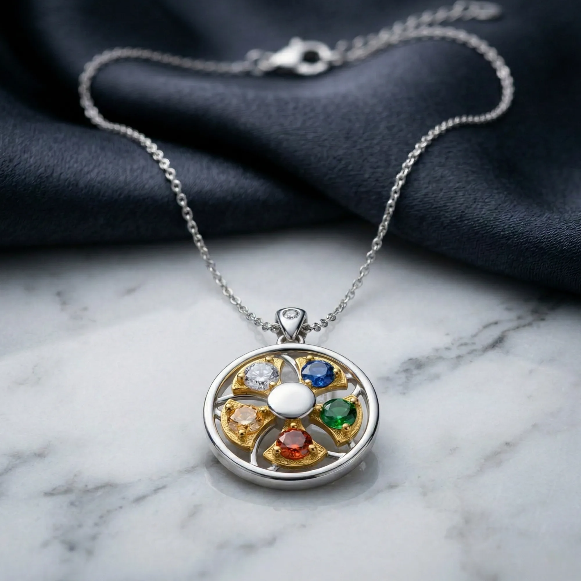 5 Element Luck Transforming Pendant Necklace