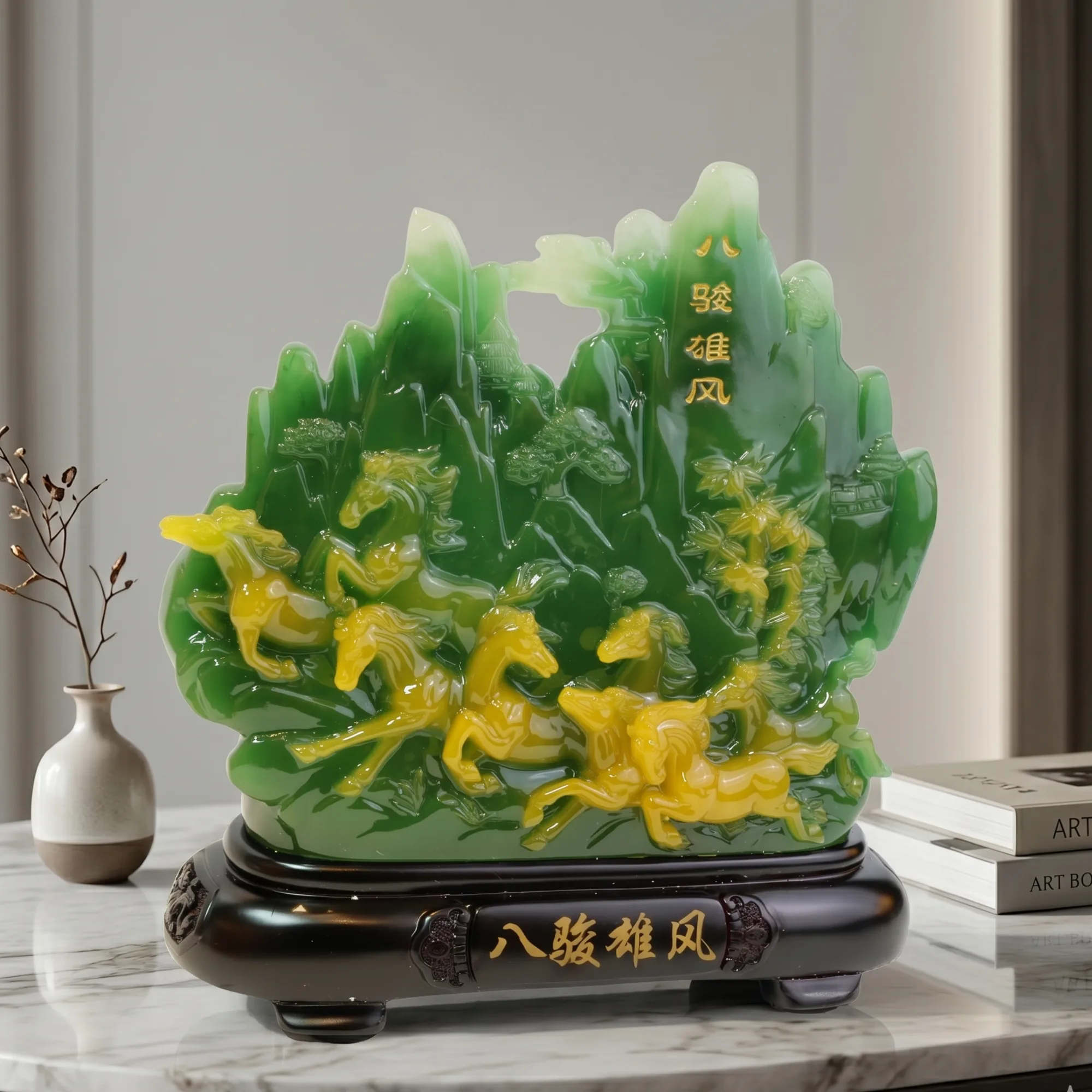 Feng Shui Eight Running Horses