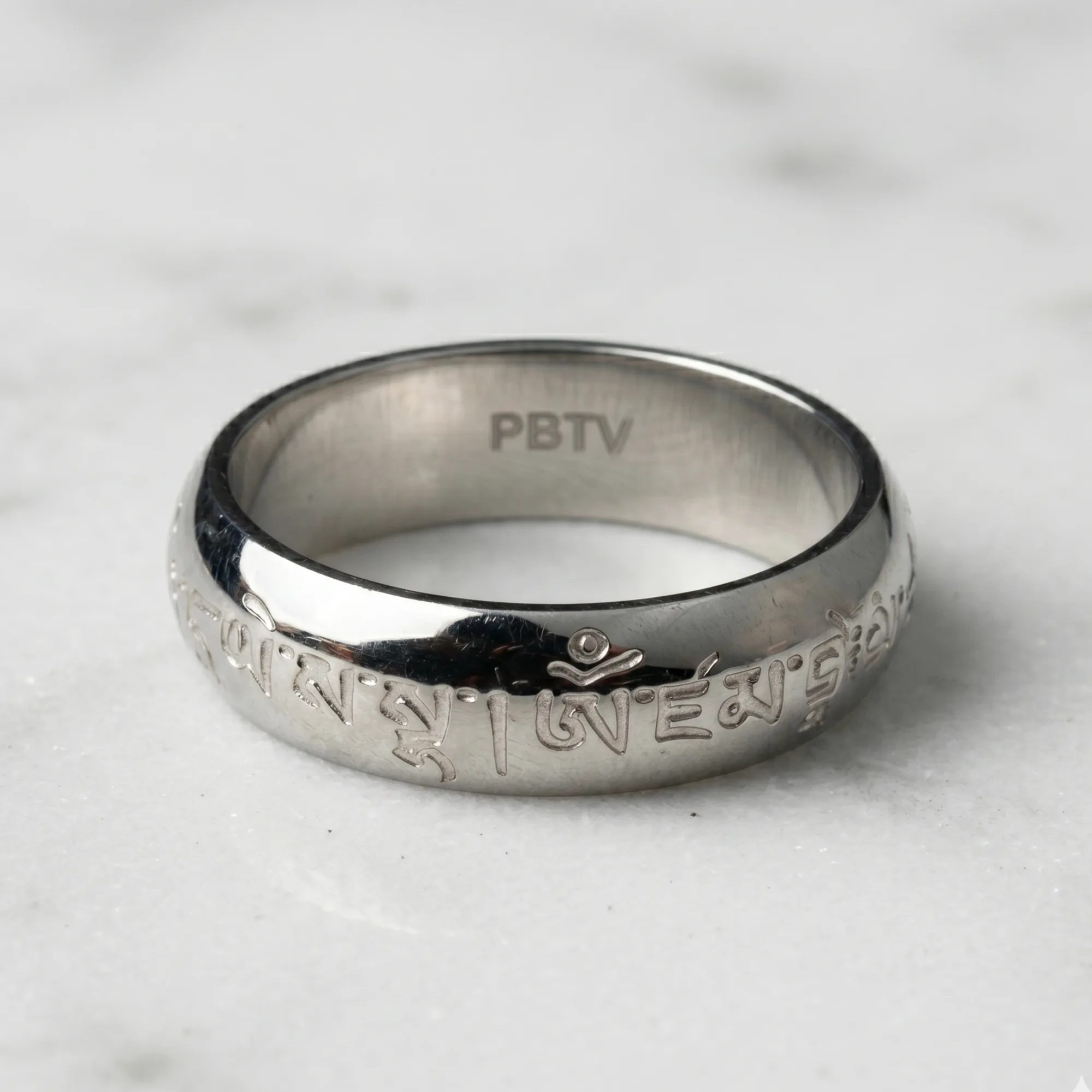 Yellow Dzambala’s Wealth Silver Ring