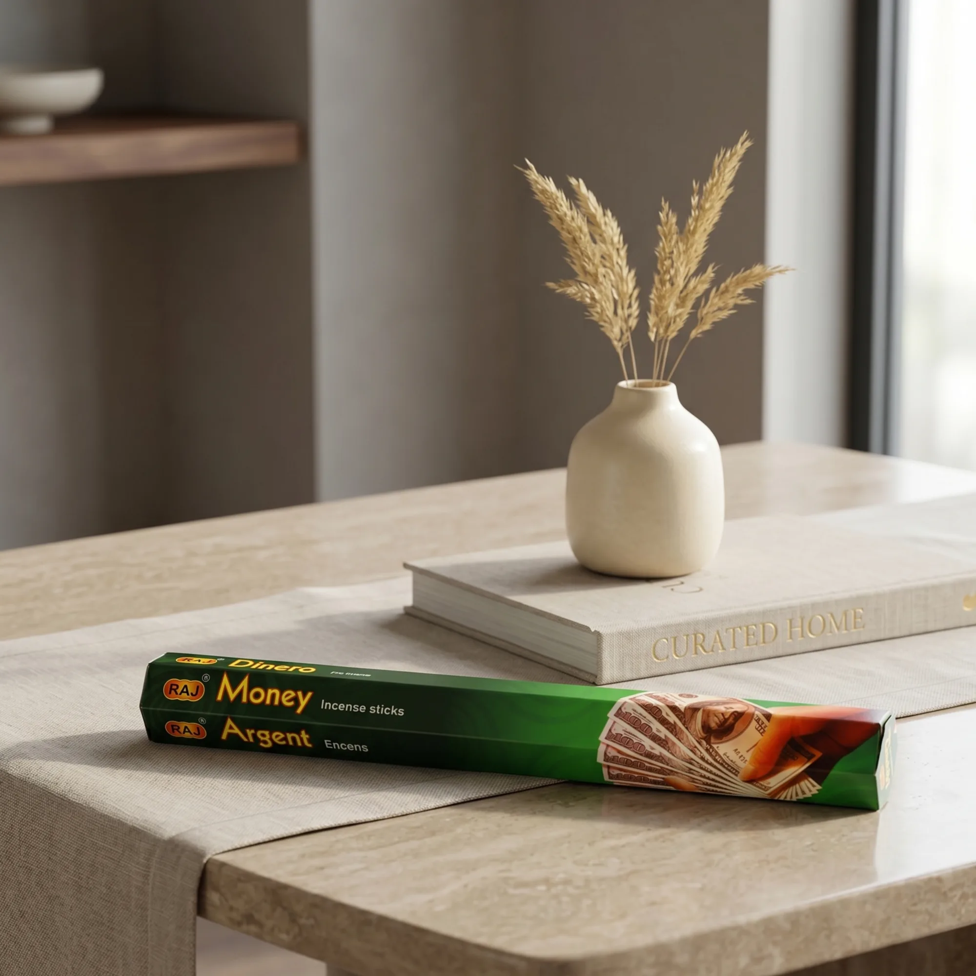 RAJ Money Incense