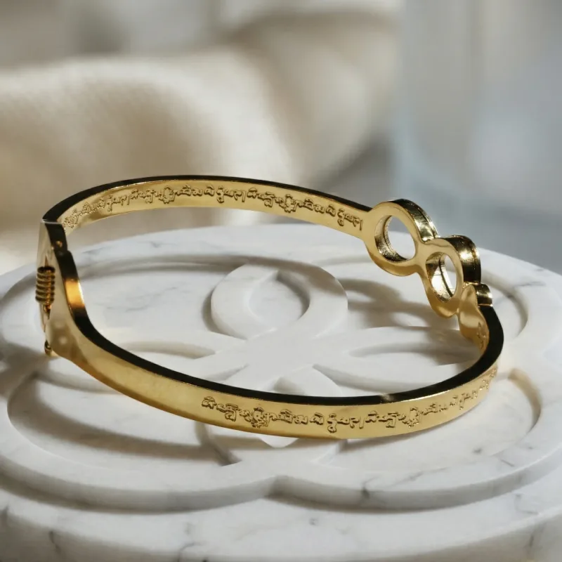 Forever Wealth With Wishful Mantra Bangle