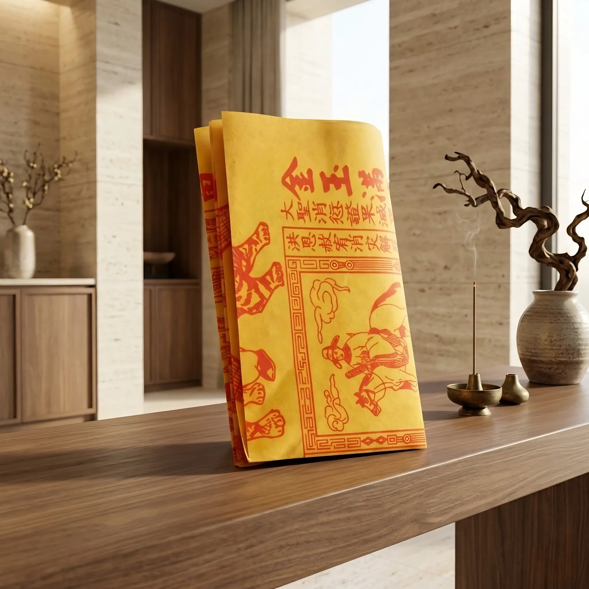 6 Pieces Traditional Wishing Paper