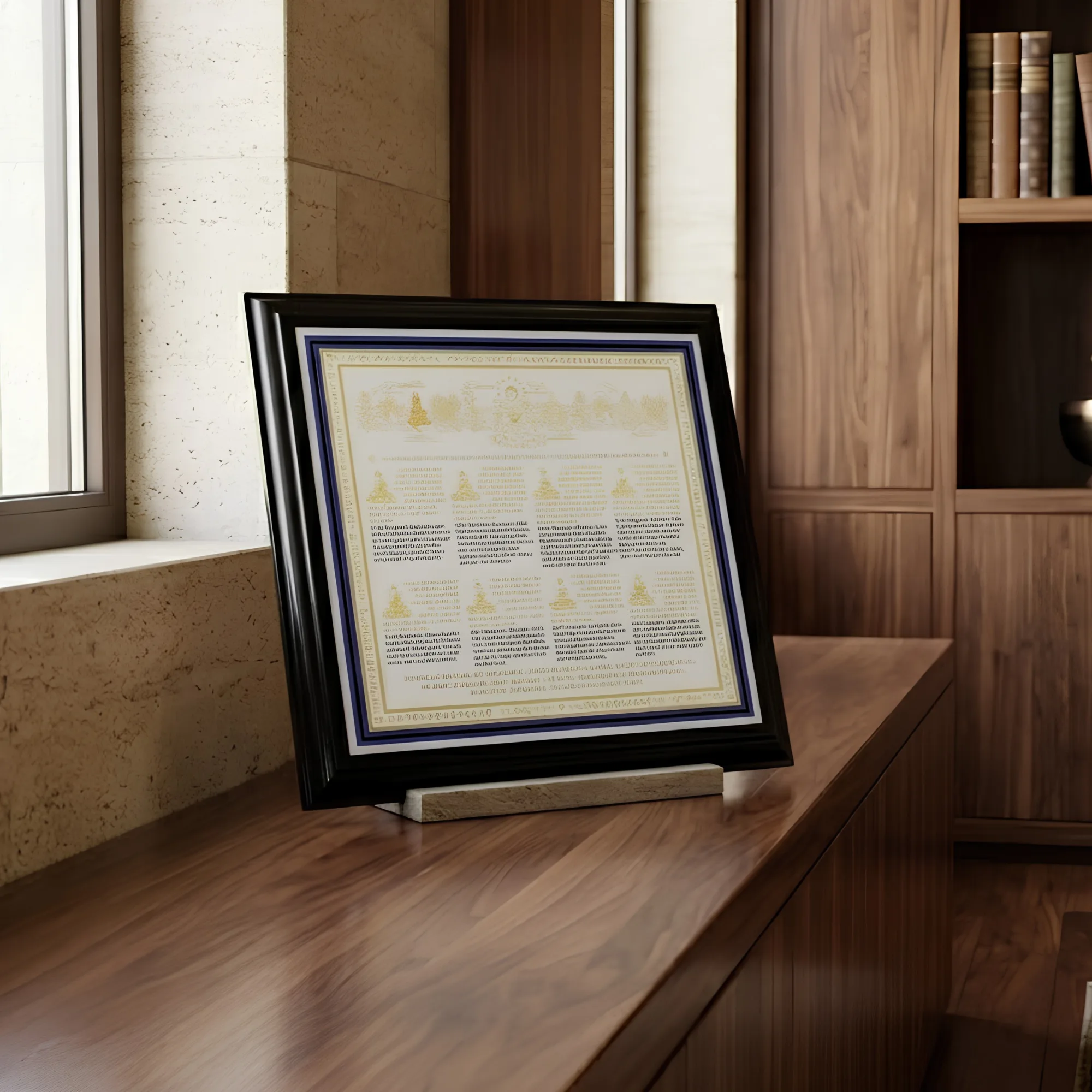 Eight Sugata Medicine Buddha Plaque