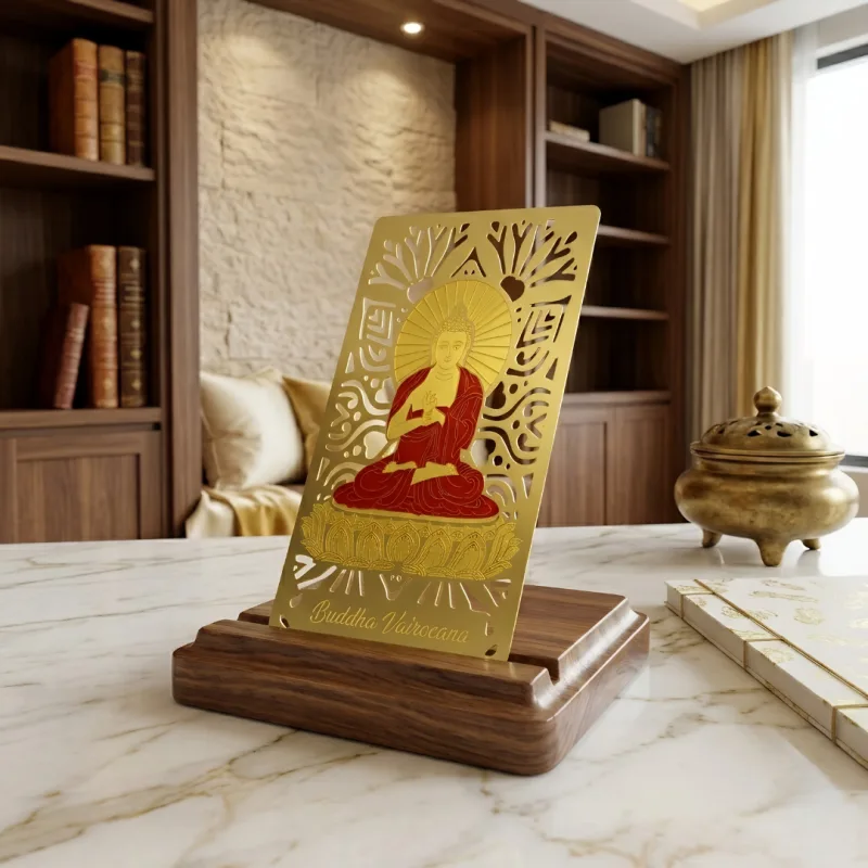 Buddha Vairocana Metal Card
