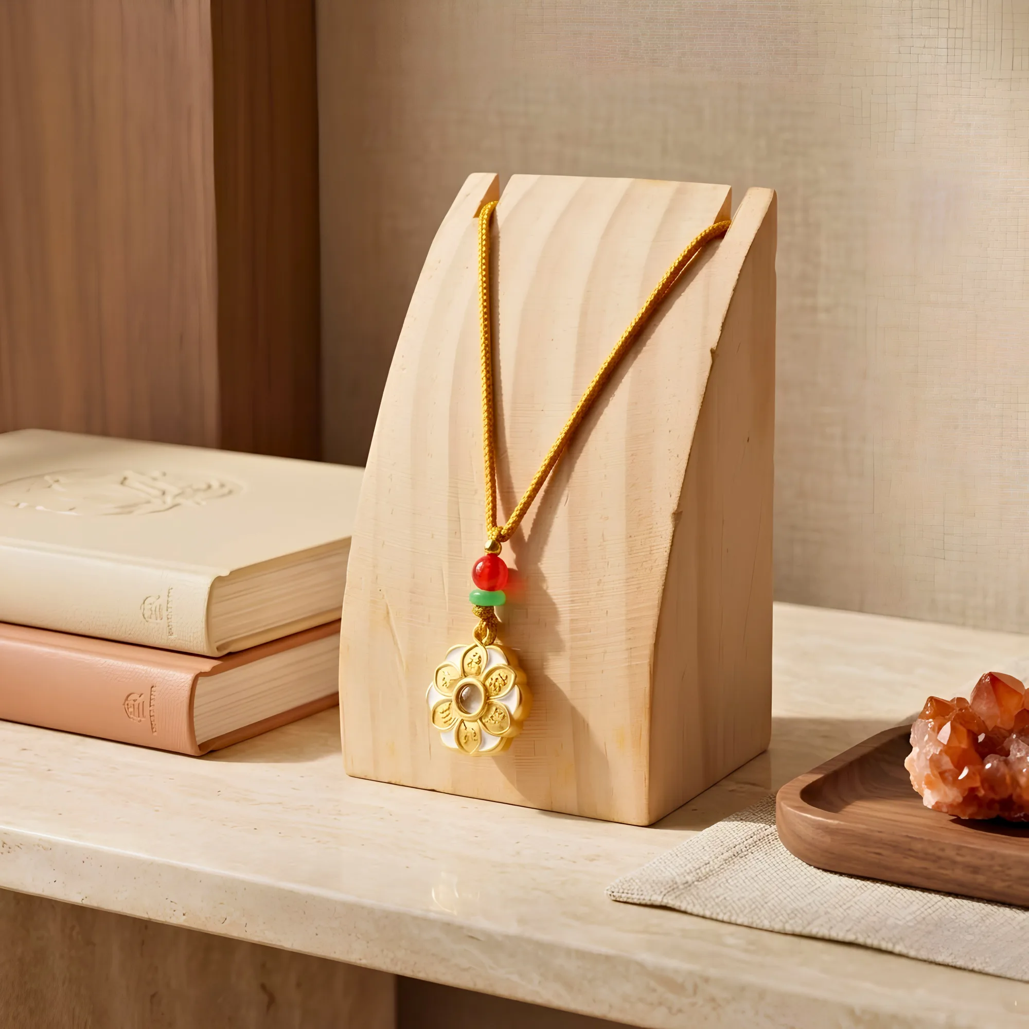 Om Mani Padme Hum Pendant With Chain