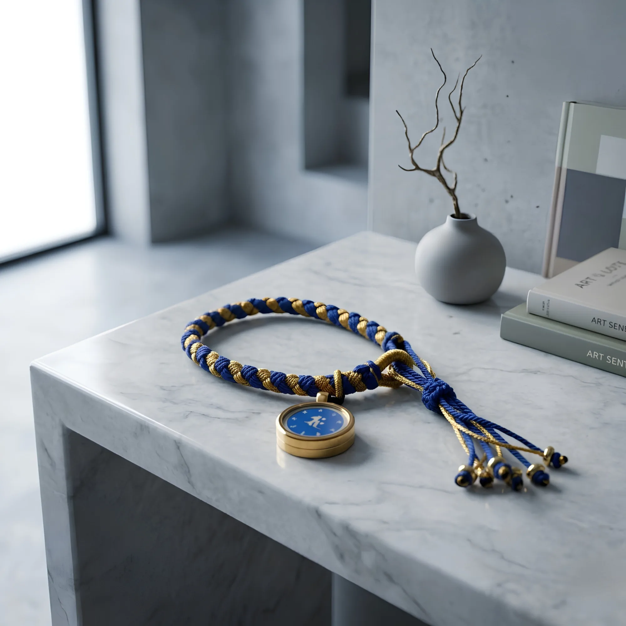 Shakyamuni Rice Cord Bracelet