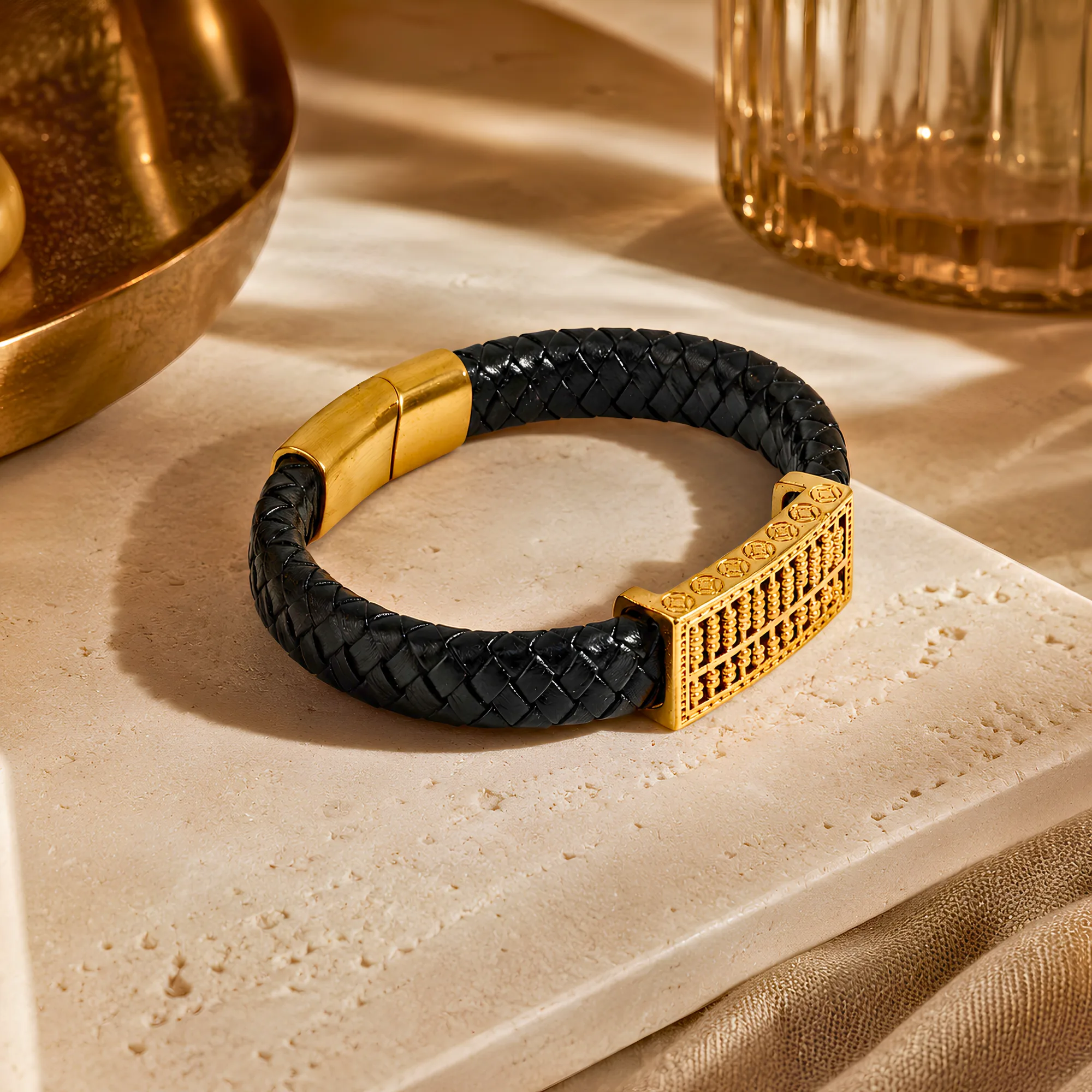 Prosperity Abacus Bracelet for Men