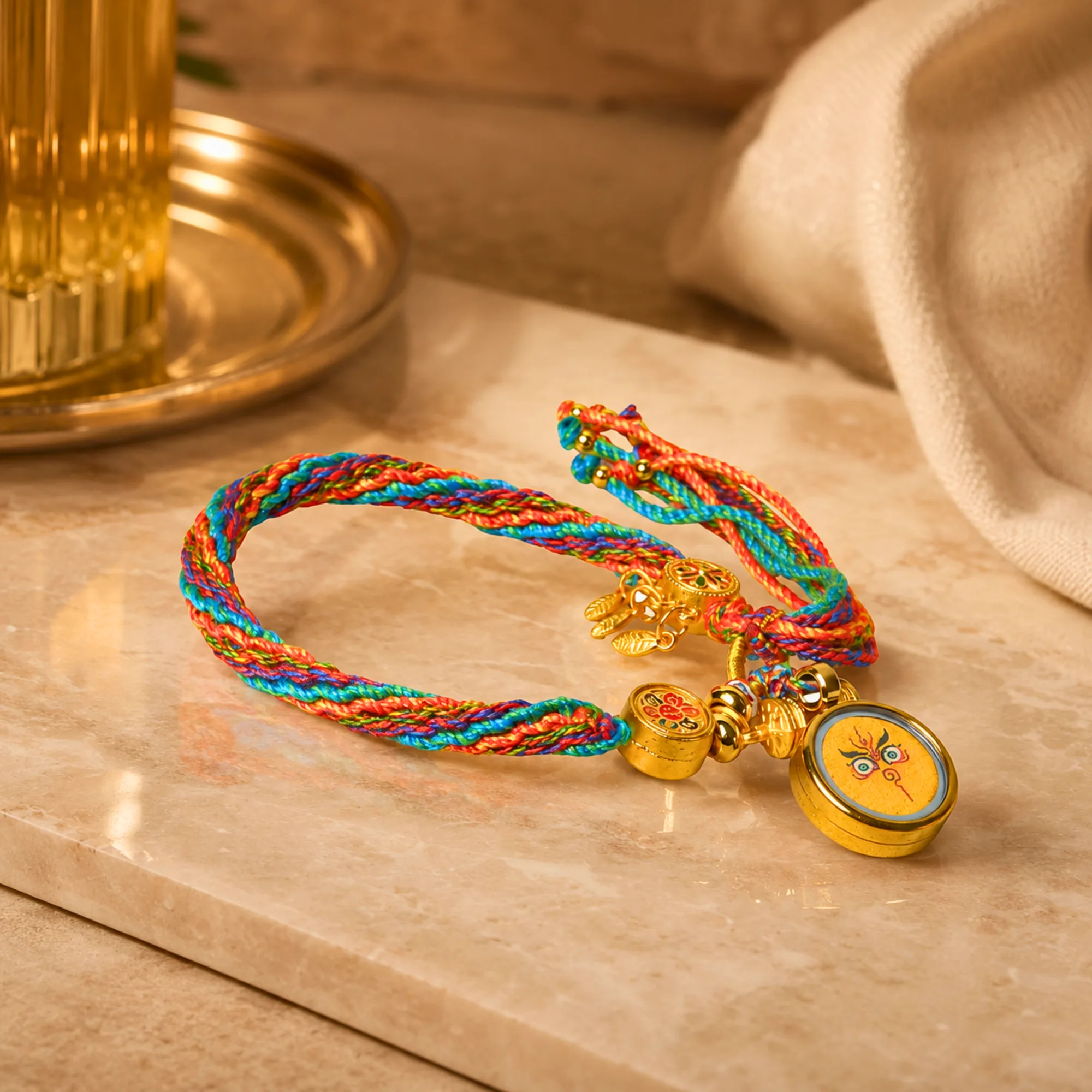 Wealth Attraction Bracelet - Yellow Jambhala