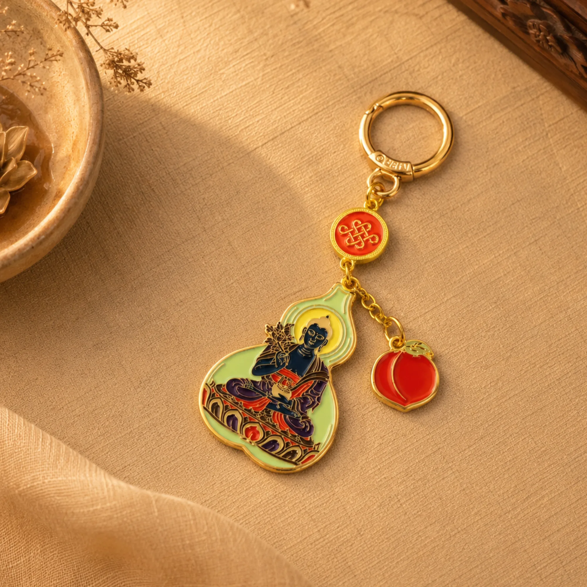 Immortal Peach Medicine Wu Lou Amulet