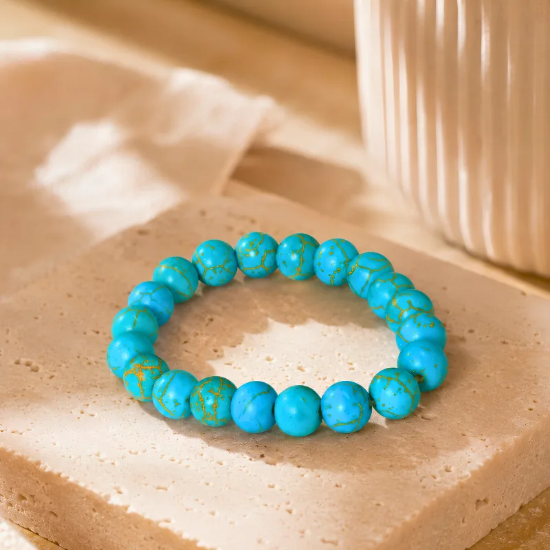 Turquoise Crystal Bracelet