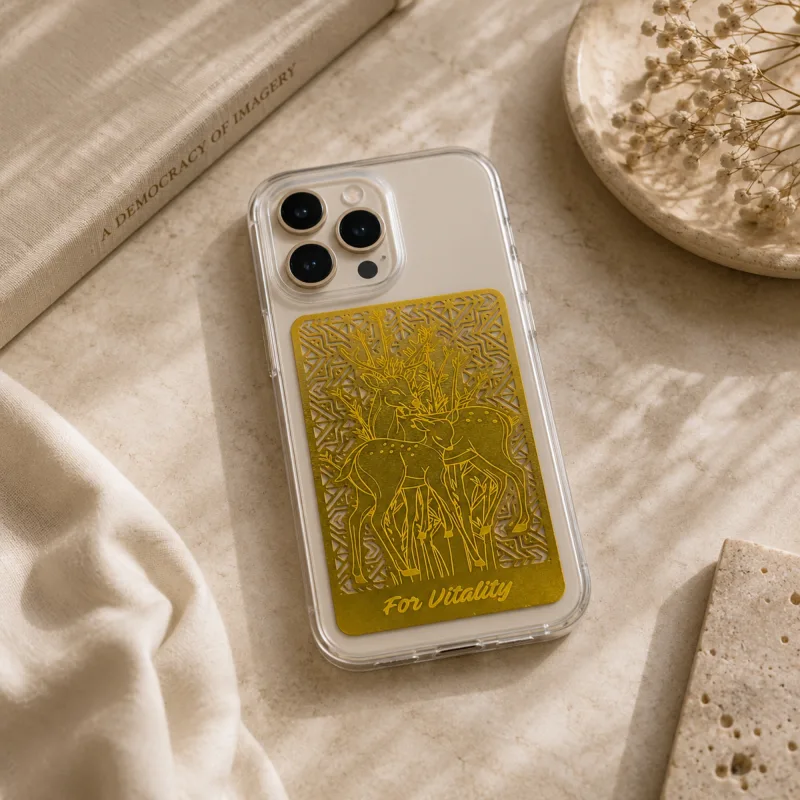 Healing Deer Gold Card