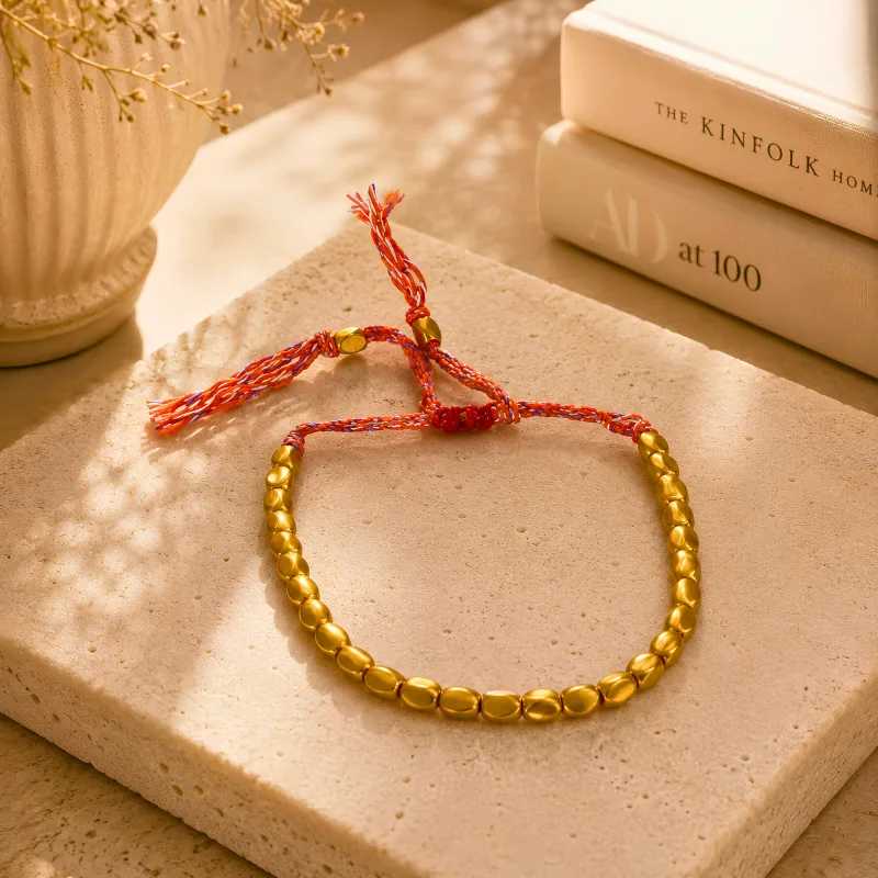 Tibetan Copper Beads Bracelet