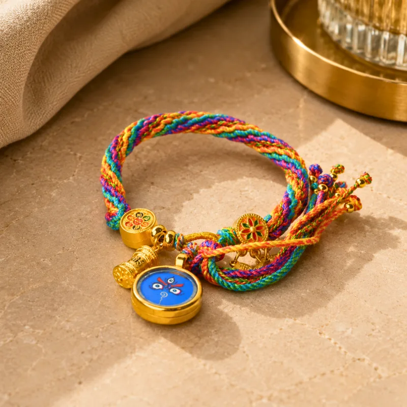 Abundance Protector Bracelet - Blue Jambhala