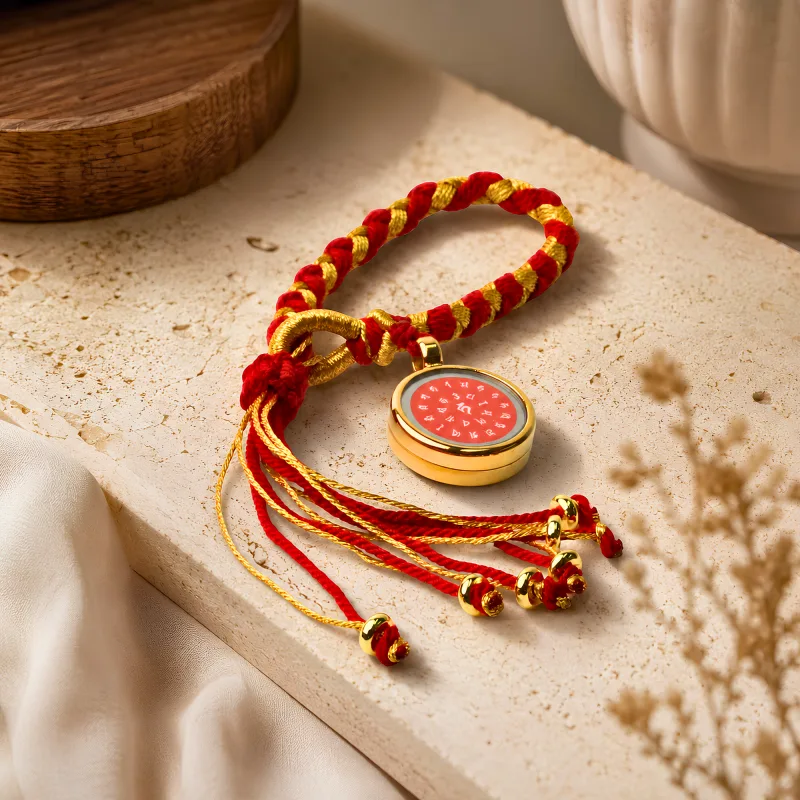 Ksiddigarbha Rice Cord Pendant