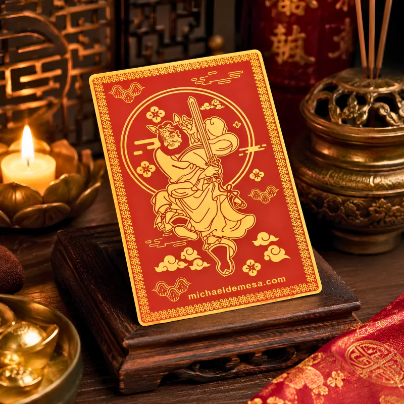 Red Robe Chung Kwei Talismans Card