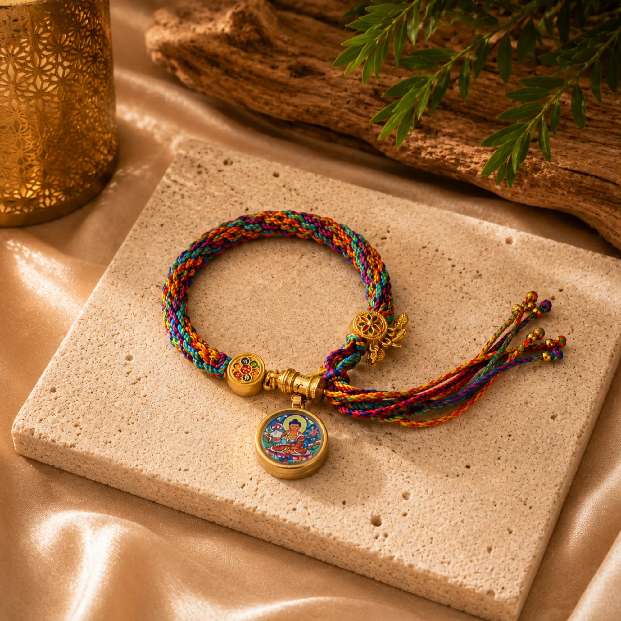 Radiant Peace Bracelet - Amitabha Buddha