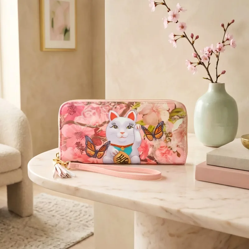 Wish Fulfilling Fortune Cat Wallet
