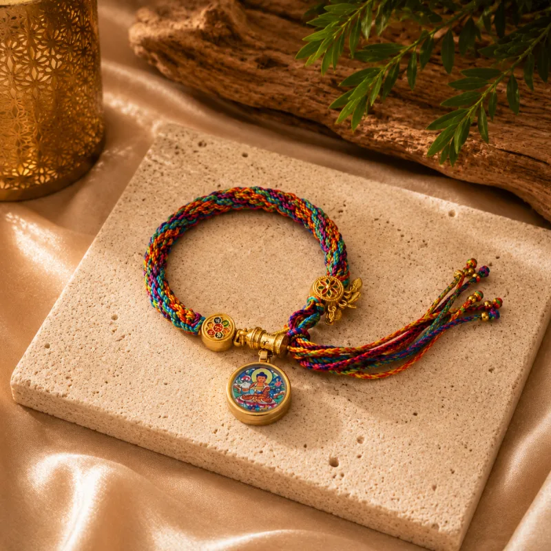 Radiant Peace Bracelet - Amitabha Buddha